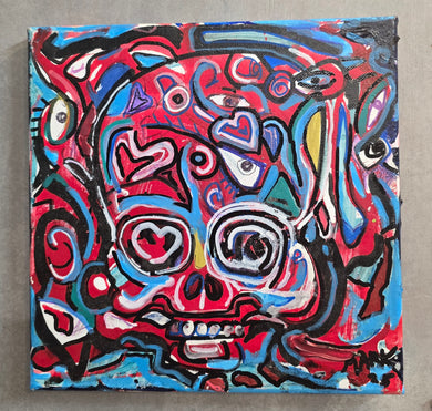 10x10  original on stretched canvas