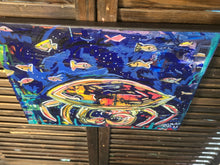 Load image into Gallery viewer, 11x14 crabs and fish original painting  on stretched canvas