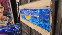 Load image into Gallery viewer, 26&quot;wide ship of fools series &quot;cape fear moonlight &quot;1