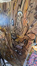 Load image into Gallery viewer, 12x24  painting on stretched canvas &quot;mortal coil fertil soil&quot;