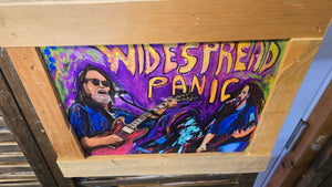 ready to hang hand  10x12 widespread panic print