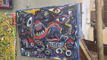 Load image into Gallery viewer, 8x10 original painting on stretched canvas &quot;yappin&quot;