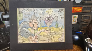original watercolor and ink by Mark Dannon Herbert