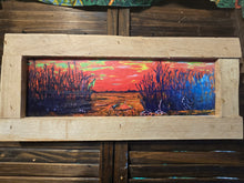 Load image into Gallery viewer, Cape fear marsh crabs at sunrise