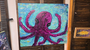 30x26" original acrylic on stretched canvas