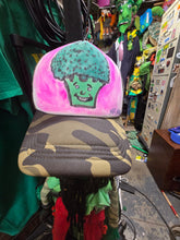 Load image into Gallery viewer, Broccoli brothers hand drawn art hat trucker snap fut