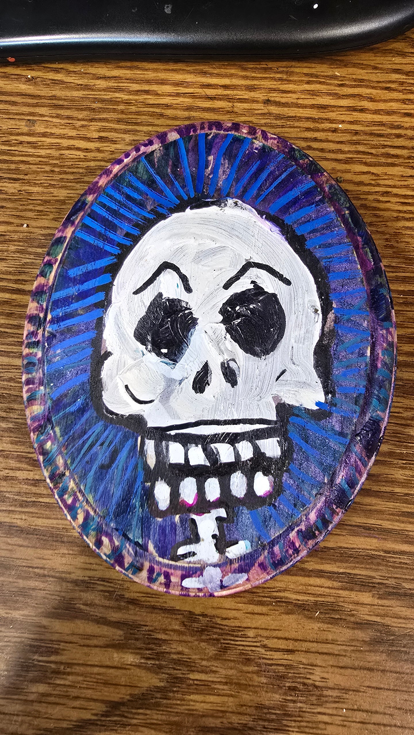 5.5x4.25 little skull original