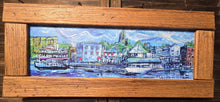 Load image into Gallery viewer, Wilmington nc riverfront  framed print  circa 2005