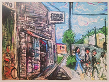 Load image into Gallery viewer, 8x10 signed print (unframed ) gravity records castle street crossing shipped in polybag
