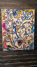 Load image into Gallery viewer, 8x10 painting on stretched canvas &quot;wild thoughts&quot;
