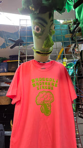 Large broccoli brothers circus shirt