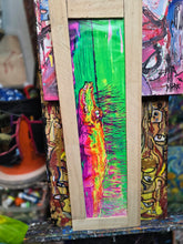 Load image into Gallery viewer, 27" x10" sunset gator framed print reqdy to hang clearance priced