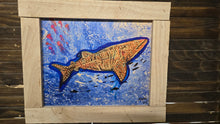 Load image into Gallery viewer, 12x10&quot; framed print  whale Shark ready to hang