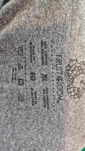 Extra Large broccoli brothers circus shirt grey fruit of the loom
