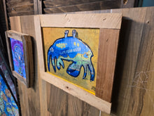 Load image into Gallery viewer, Cape fear crab framed mounted  print 10x12