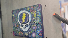 Load image into Gallery viewer, 15 x12.26 spiral hard candy  stealie dead head original