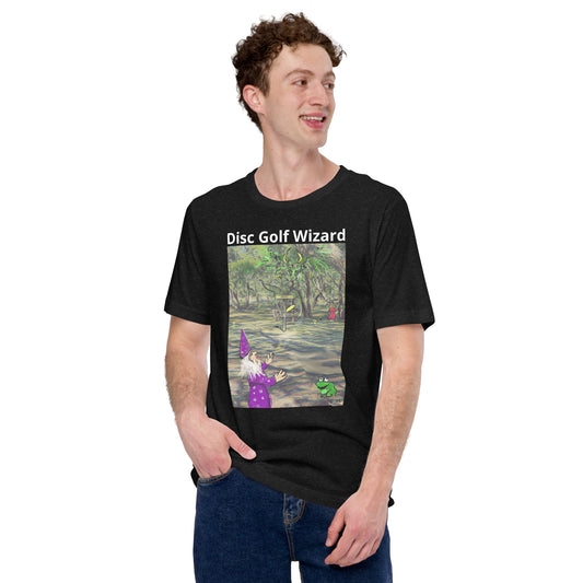 Disc Golf Wizard Unisex t-shirt