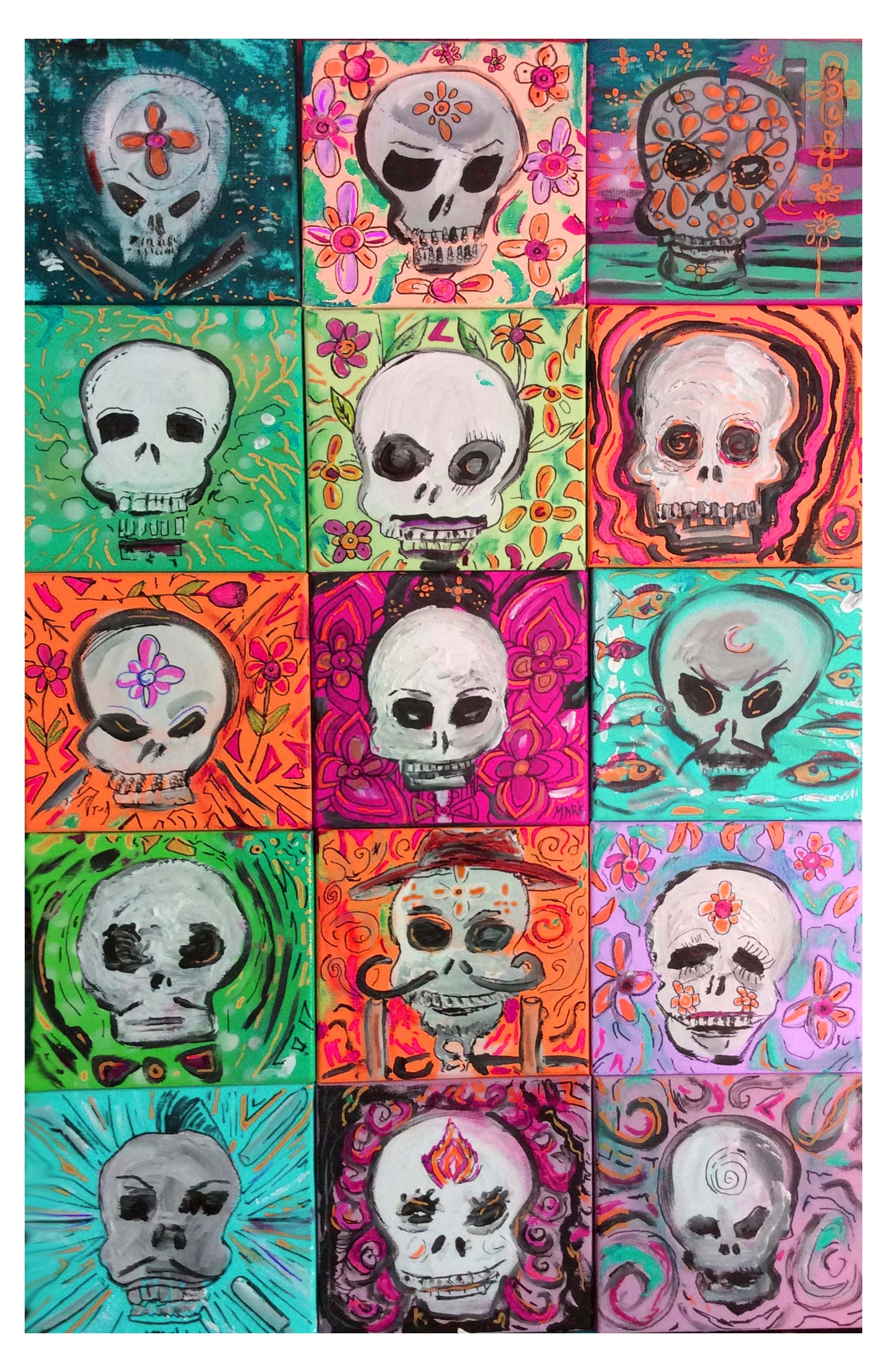 15 skulls new print editions