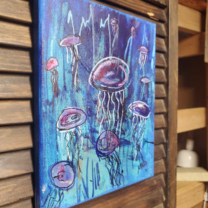 8x10" original on stretched canvas" jellies "