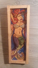 Load image into Gallery viewer, Cubist mermaid 1 17x6 &quot;