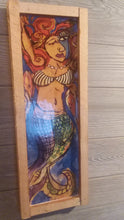 Load image into Gallery viewer, Cubist mermaid 1 17x6 &quot;
