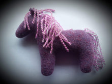 Load image into Gallery viewer, hand made Horse Fiber Art sculptures