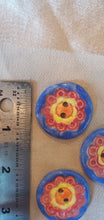 Load image into Gallery viewer, Ceramic button set by laurel Herbert
