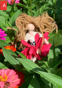 flower fairy figurine  Hand made by Laurel Herbert