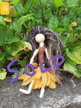 Load image into Gallery viewer, flower fairy figurine  Hand made by Laurel Herbert