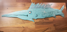 Load image into Gallery viewer, swordfish cut out .. ready to hang original