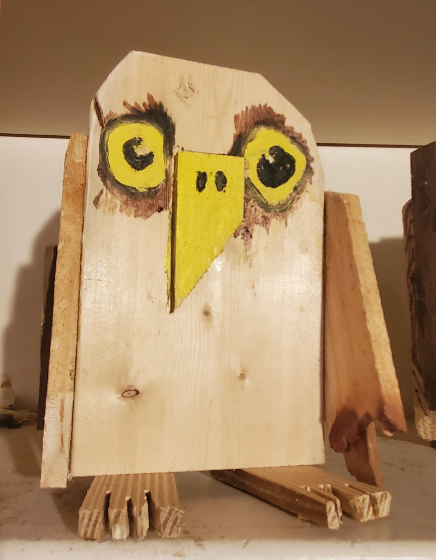 folk art critter owl