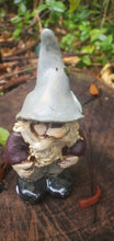 Load image into Gallery viewer, another little gnomey homey 3 inch tall handmade ceramic scuplture