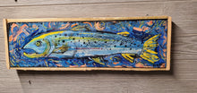 Load image into Gallery viewer, Original fish painting by Mark 7x24&quot; trout