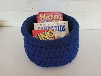 Blue T-shirt Basket