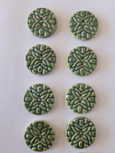 Load image into Gallery viewer, Set of 10 Deep Green Buttons