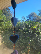 Load image into Gallery viewer, Heart Garland hand made by Laurel Herbert