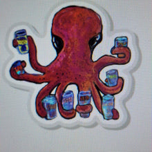 Load image into Gallery viewer, New 1.25&quot;x1.19&quot; mini hoptopus pin