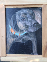 Load image into Gallery viewer, Mixed media 8x10 pet portrait by Karma