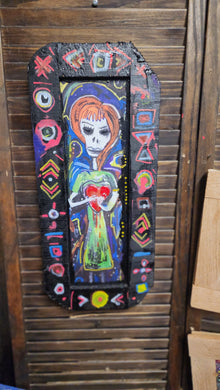 Skeletons heart  female embellished print variant