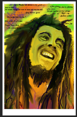 Bob Marley 11x17 Print