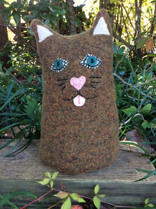 Large Cat Pillow Pals hand made with love by Laurel