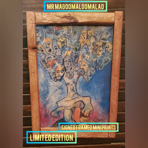 Mr magoo maloo malad 8x10 framed print