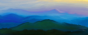 Blue ridge dreams prints unframed signed in poly sleeve