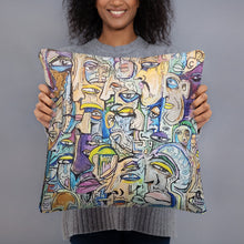 Load image into Gallery viewer, Collective conscious brain storm pillow