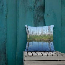 Load image into Gallery viewer, Brunswick Nature preserve Marsh Pillow