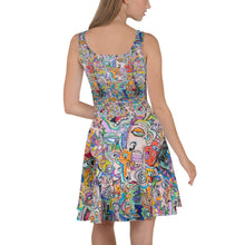 Load image into Gallery viewer, collective consciousness series  Skater Dress