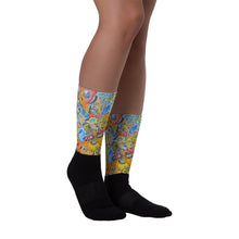 Load image into Gallery viewer, abstract face Socks