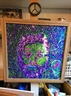 cosmic jerry embellished print BIG  24x24