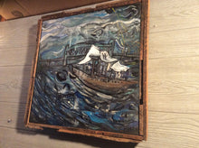 Load image into Gallery viewer, harbor from the heavy seas  original