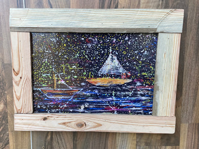 20x15” flotilla framed print